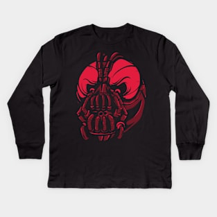 Predator Skull Kids Long Sleeve T-Shirt